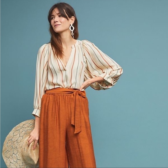 Anthropologie Brenda Peasant Top - Picture 3 of 7